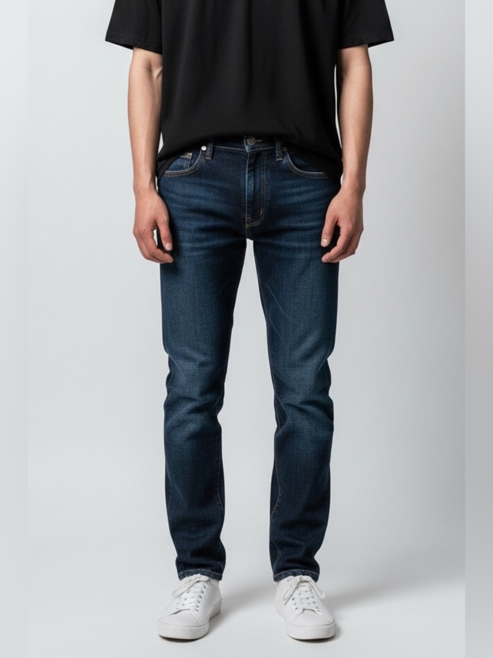 Joe's Jeans Men's Straight Dark Blue Denim